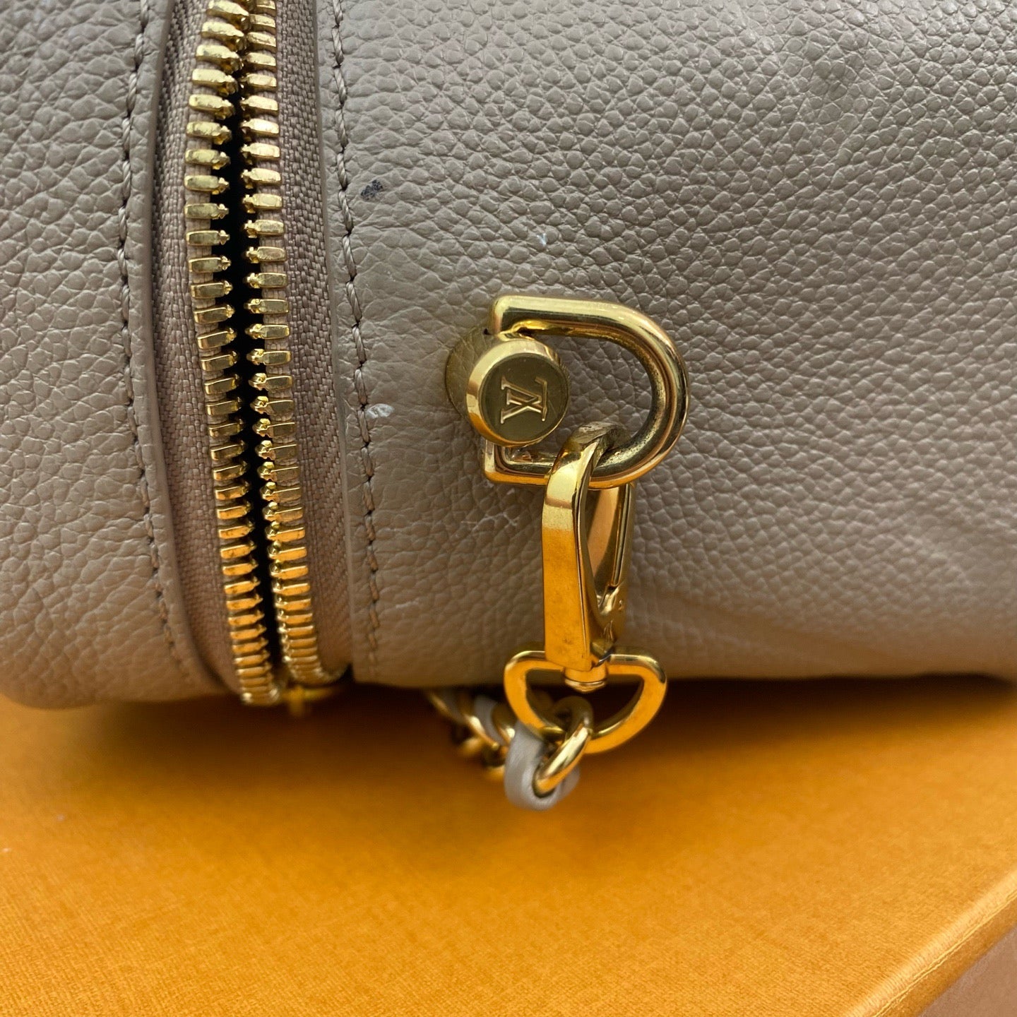 Louis Vuitton - Vanity PM - Grained leather - Beige - (mini)