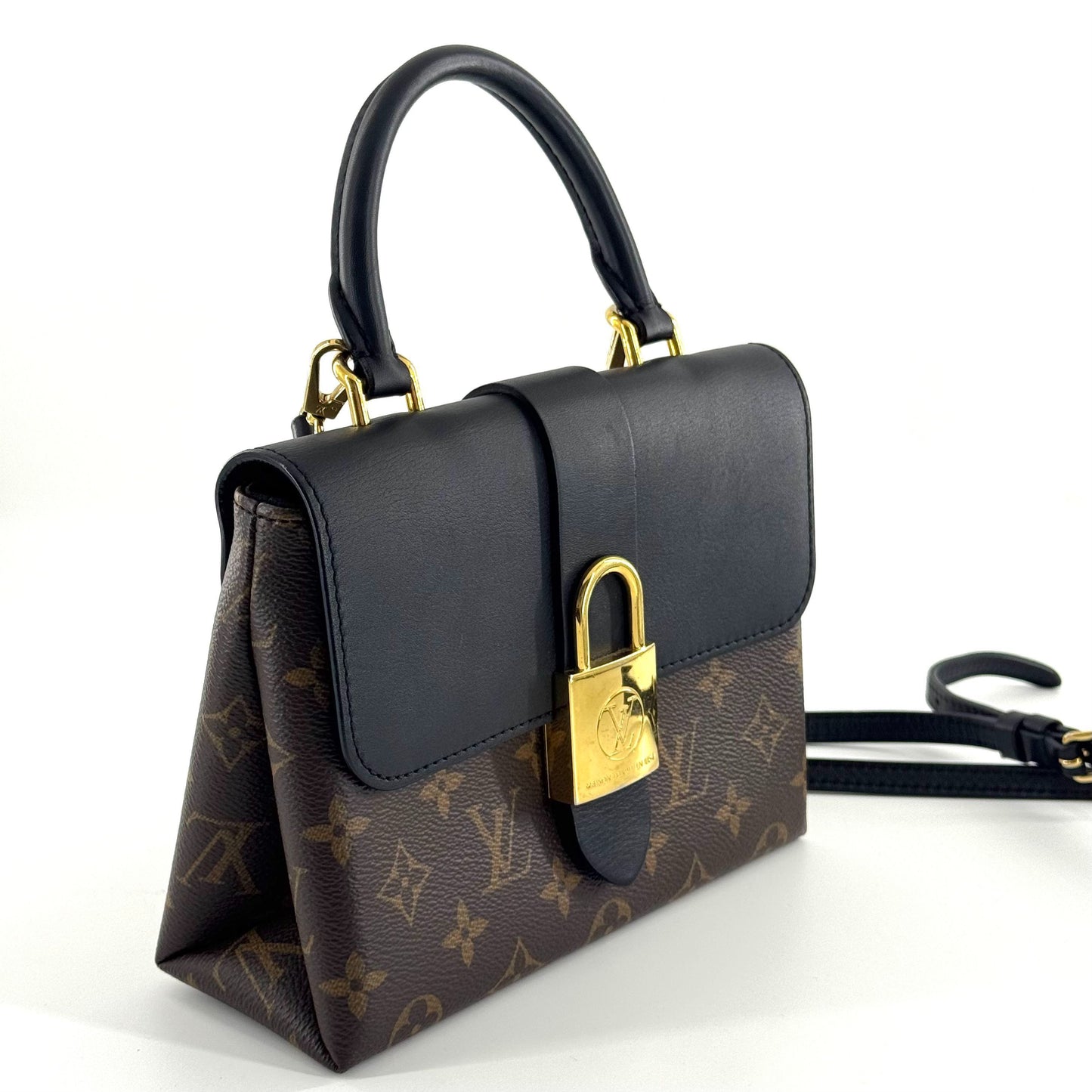 Louis Vuitton - Vanity PM - Monogram coated canvas and leather trim - Brown and Black - (Mini)