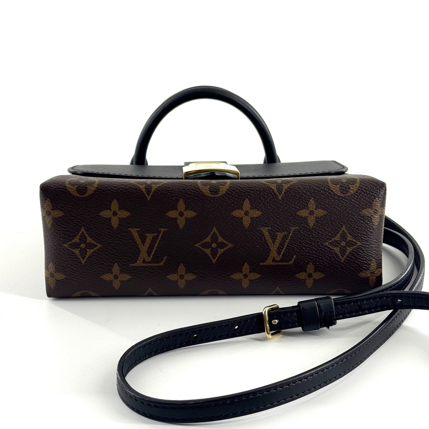 Louis Vuitton - Vanity PM - Monogram coated canvas and leather trim - Brown and Black - (Mini)