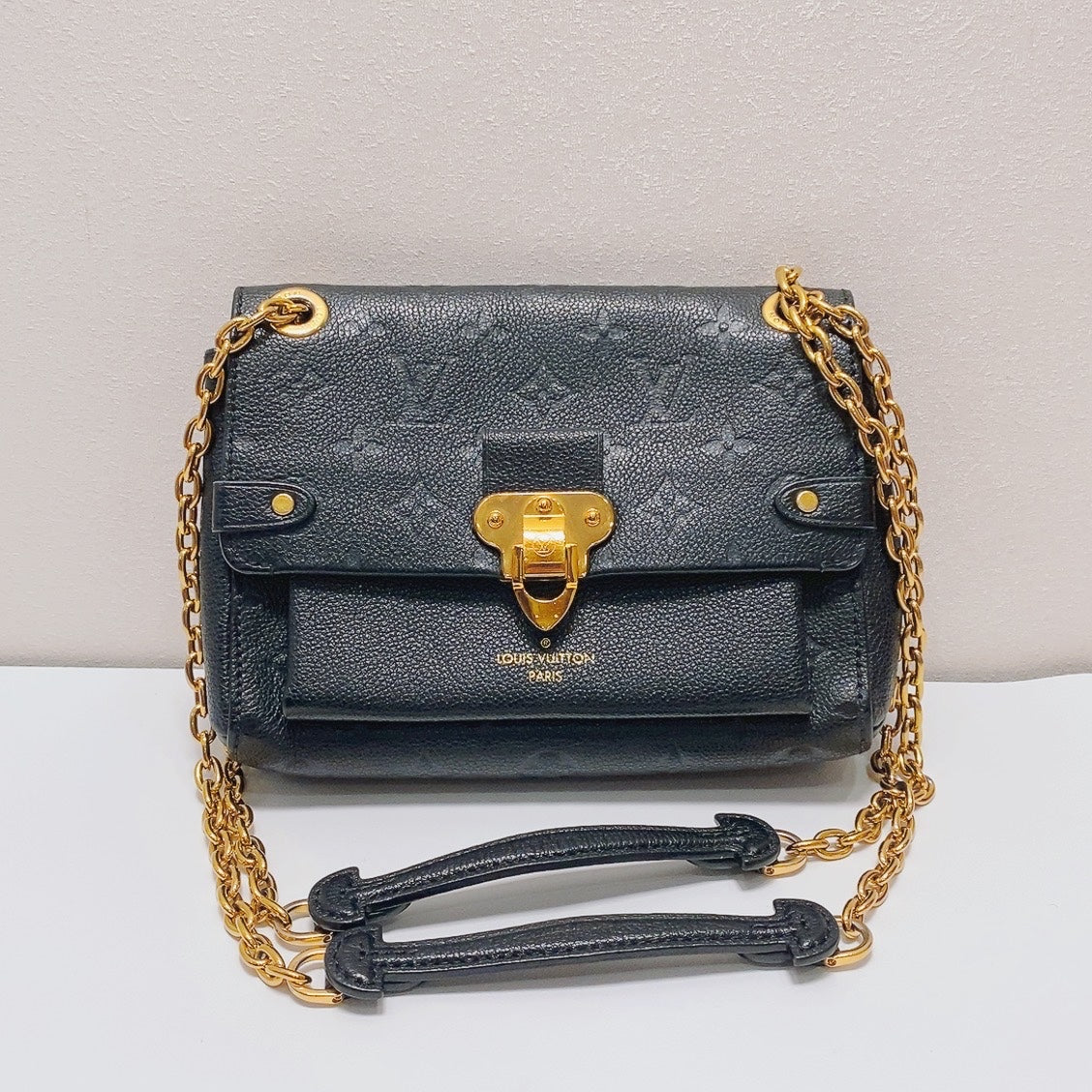 Louis Vuitton - Vavin BB - Leather - Black - (mini)