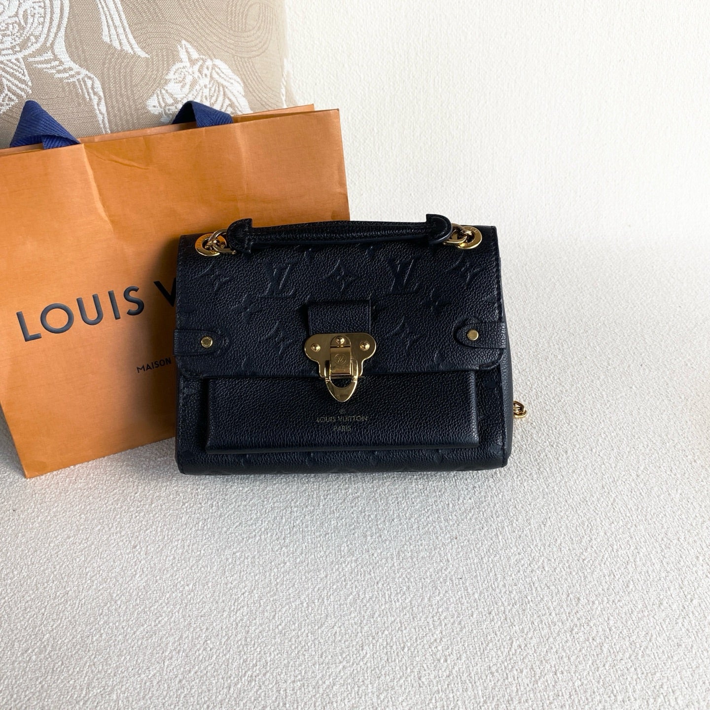 Louis Vuitton - Vavin BB - Leather - Black - (mini)