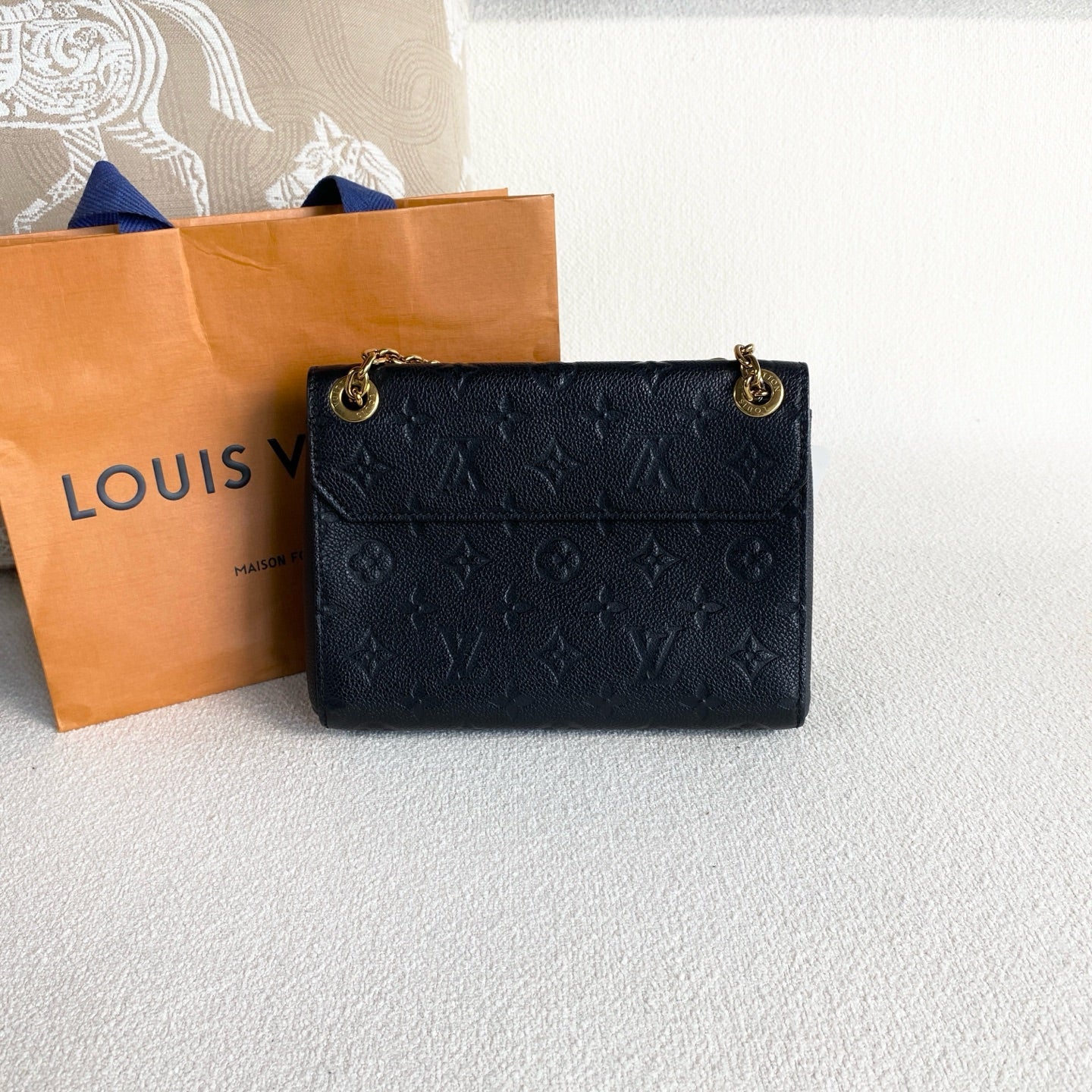 Louis Vuitton - Vavin BB - Leather - Black - (mini)