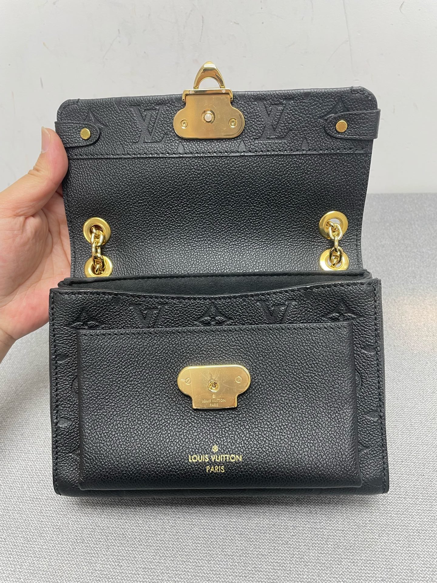 Louis Vuitton - Vavin BB - Leather - Black - (mini)