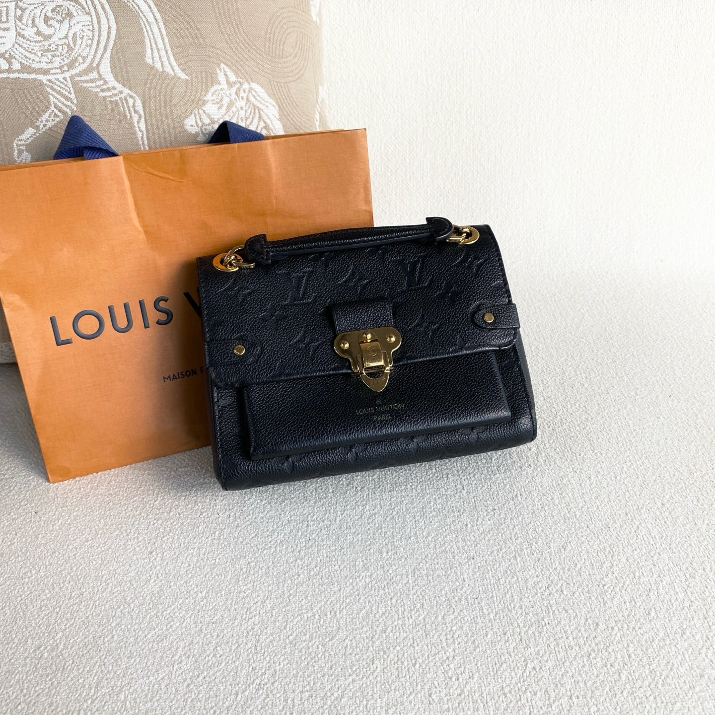 Louis Vuitton - Vavin BB - Leather - Black - (mini)