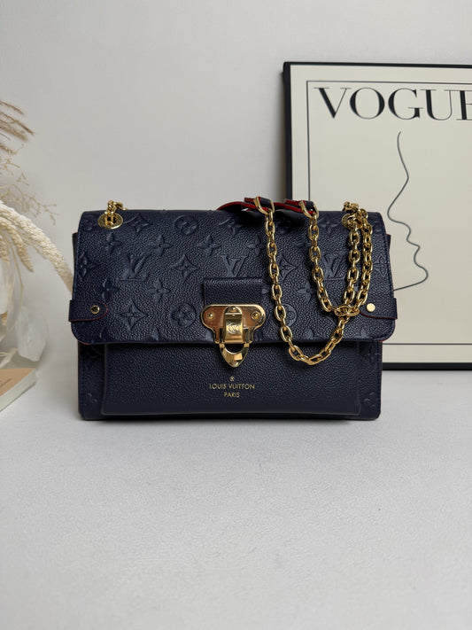 Louis Vuitton - Vavin Chain Bag - Leather - Blue - (small)