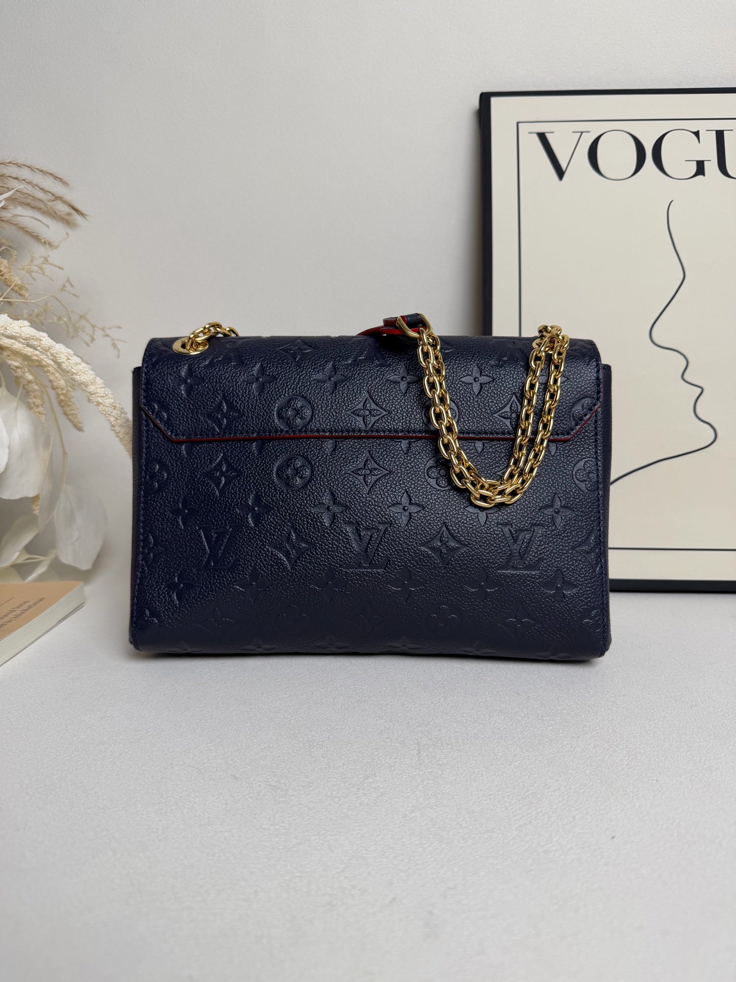 Louis Vuitton - Vavin Chain Bag - Leather - Blue - (small)