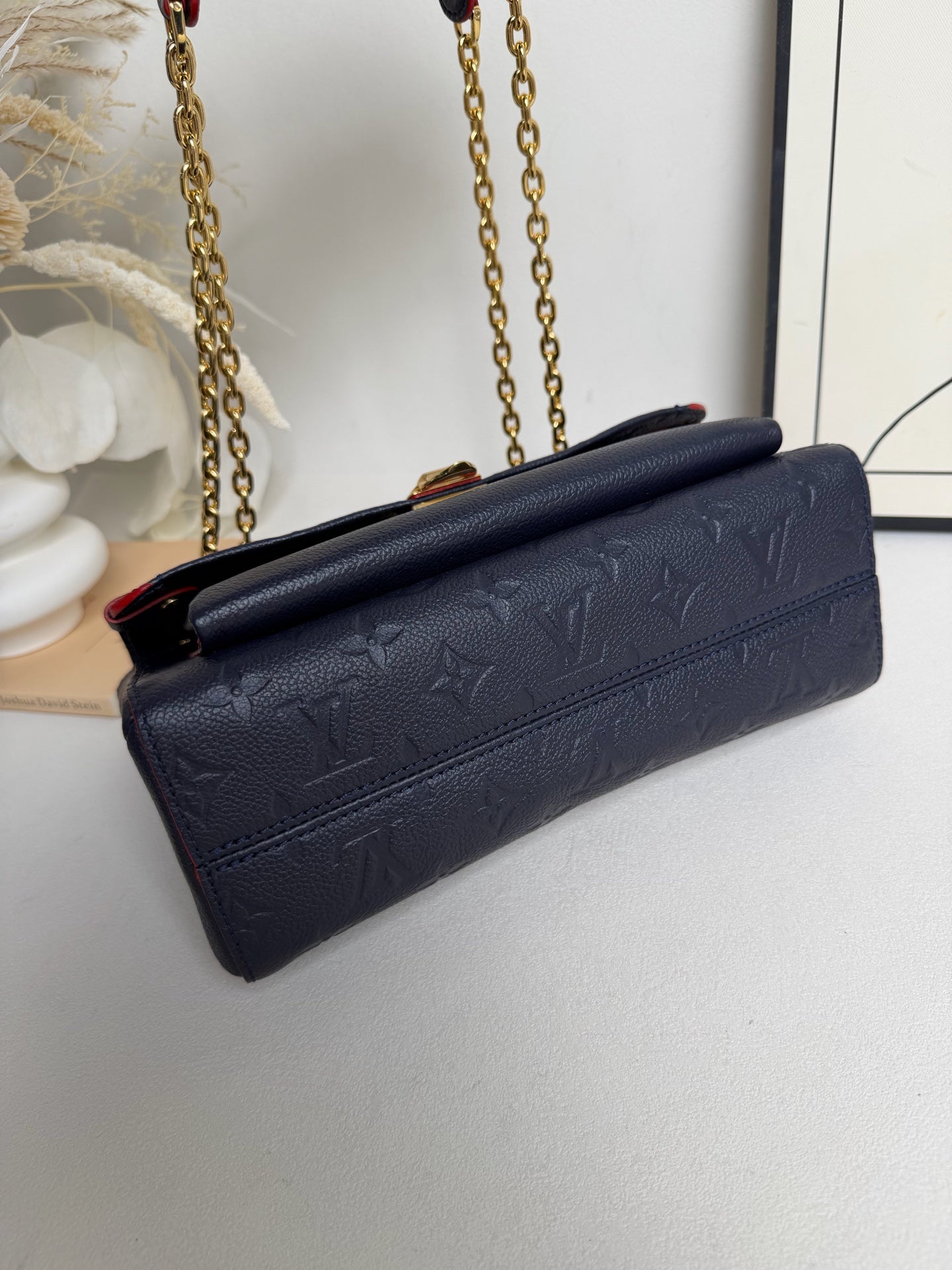 Louis Vuitton - Vavin Chain Bag - Leather - Blue - (small)