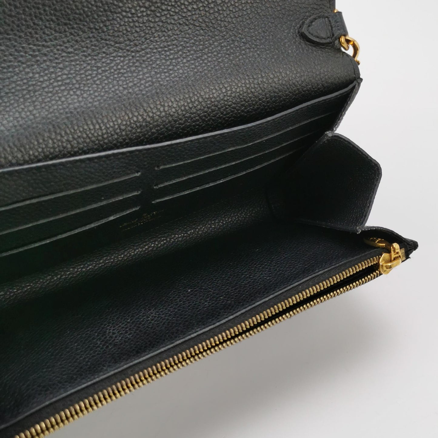 Louis Vuitton - Vavin Chain Wallet - Monogram Empreinte leather - Black - (mini)