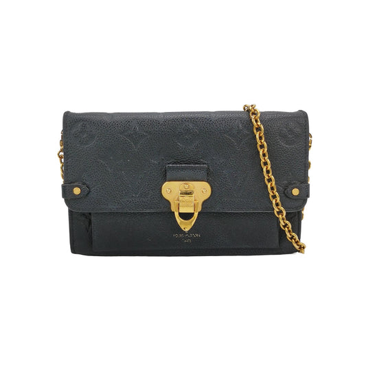 Louis Vuitton - Vavin Chain Wallet - Monogram Empreinte leather - Black - (mini)