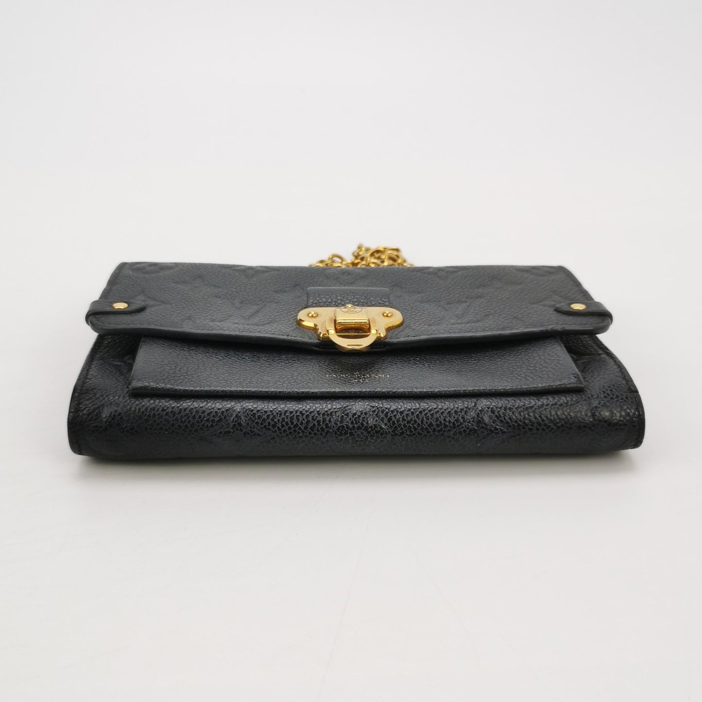 Louis Vuitton - Vavin Chain Wallet - Monogram Empreinte leather - Black - (mini)