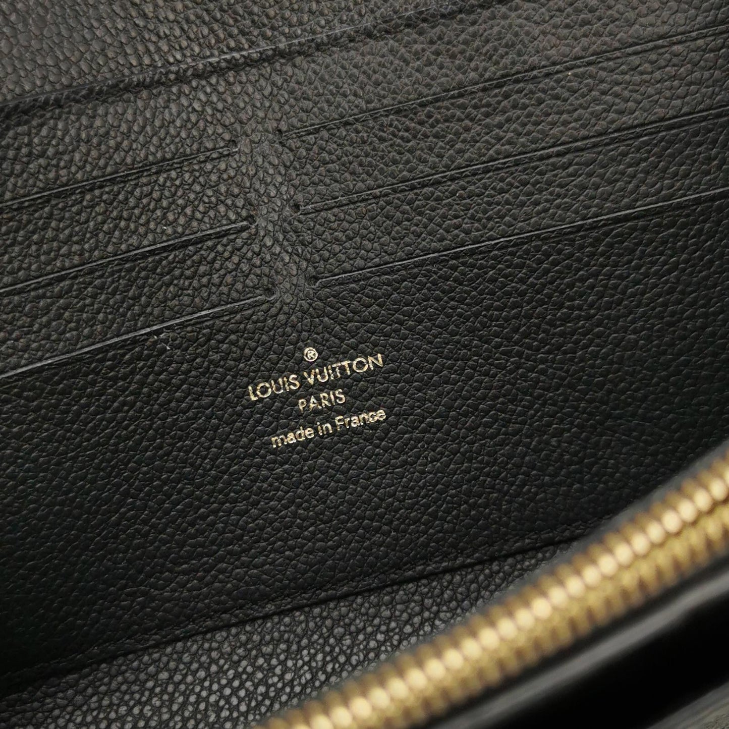 Louis Vuitton - Vavin Chain Wallet - Monogram Empreinte leather - Black - (mini)