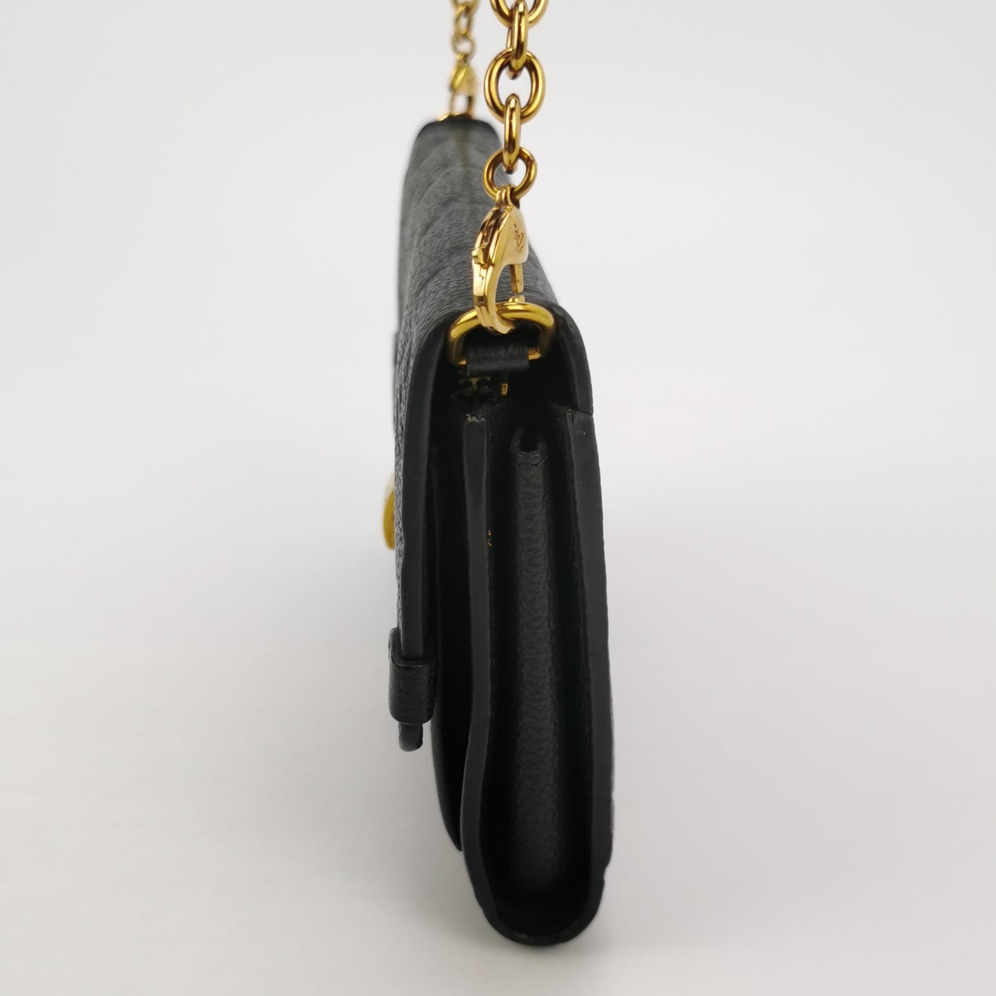 Louis Vuitton - Vavin Chain Wallet - Monogram Empreinte leather - Black - (mini)