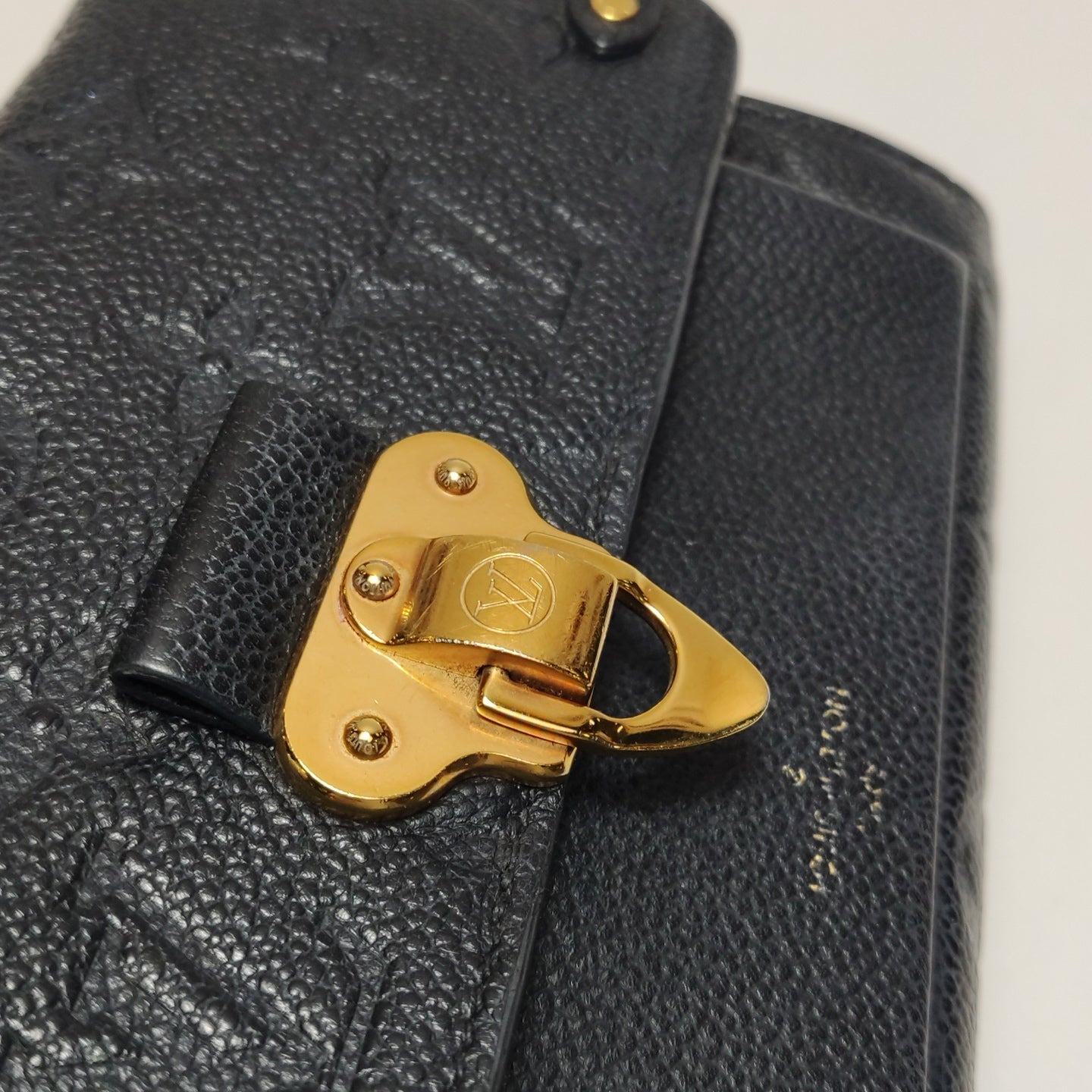 Louis Vuitton - Vavin Chain Wallet - Monogram Empreinte leather - Black - (mini)