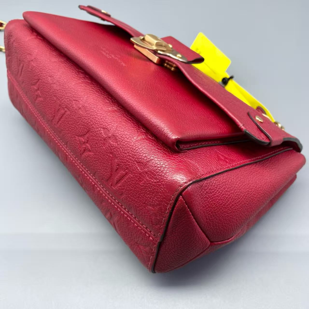 Louis Vuitton - Vavin - Embossed Monogram Grained Leather - Red - (medium)