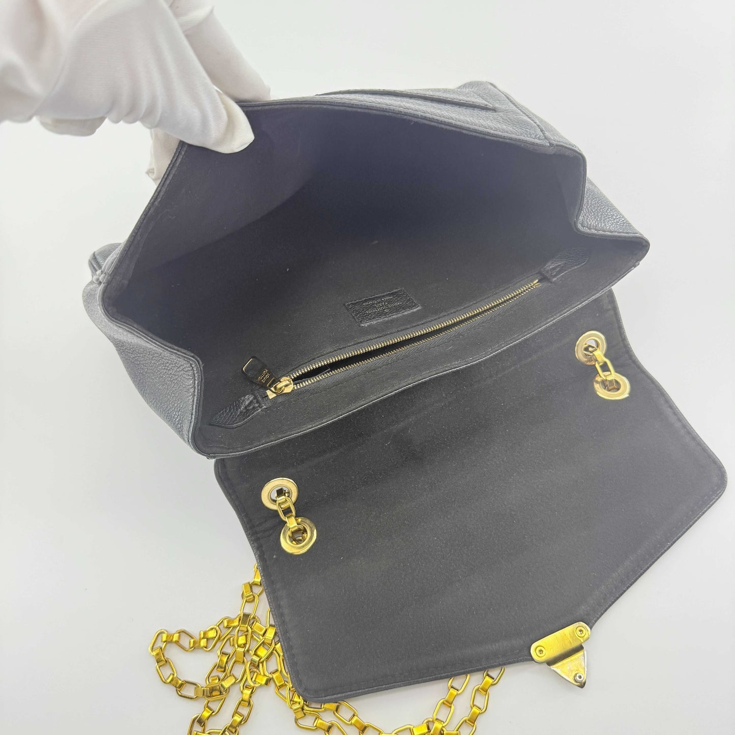 Louis Vuitton - Saint-Germain - Monogram Empreinte leather - Black - (medium)