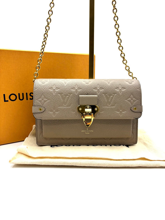 Louis Vuitton - Vavin WOC - Leather - Beige - (mini)