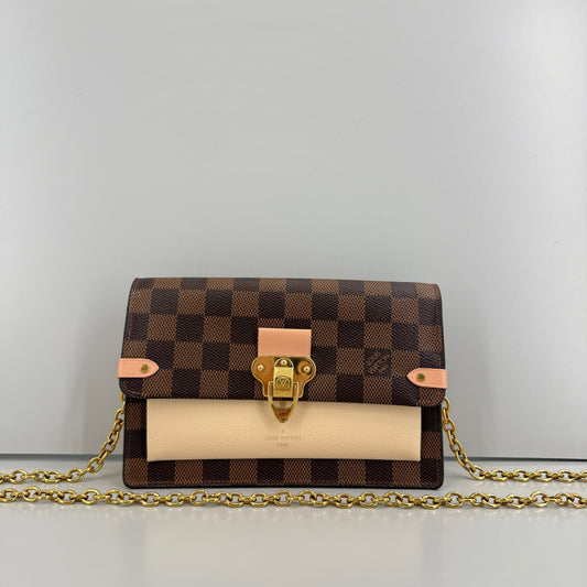 Louis Vuitton - Vavin WOC - Leather - Beige - (mini)