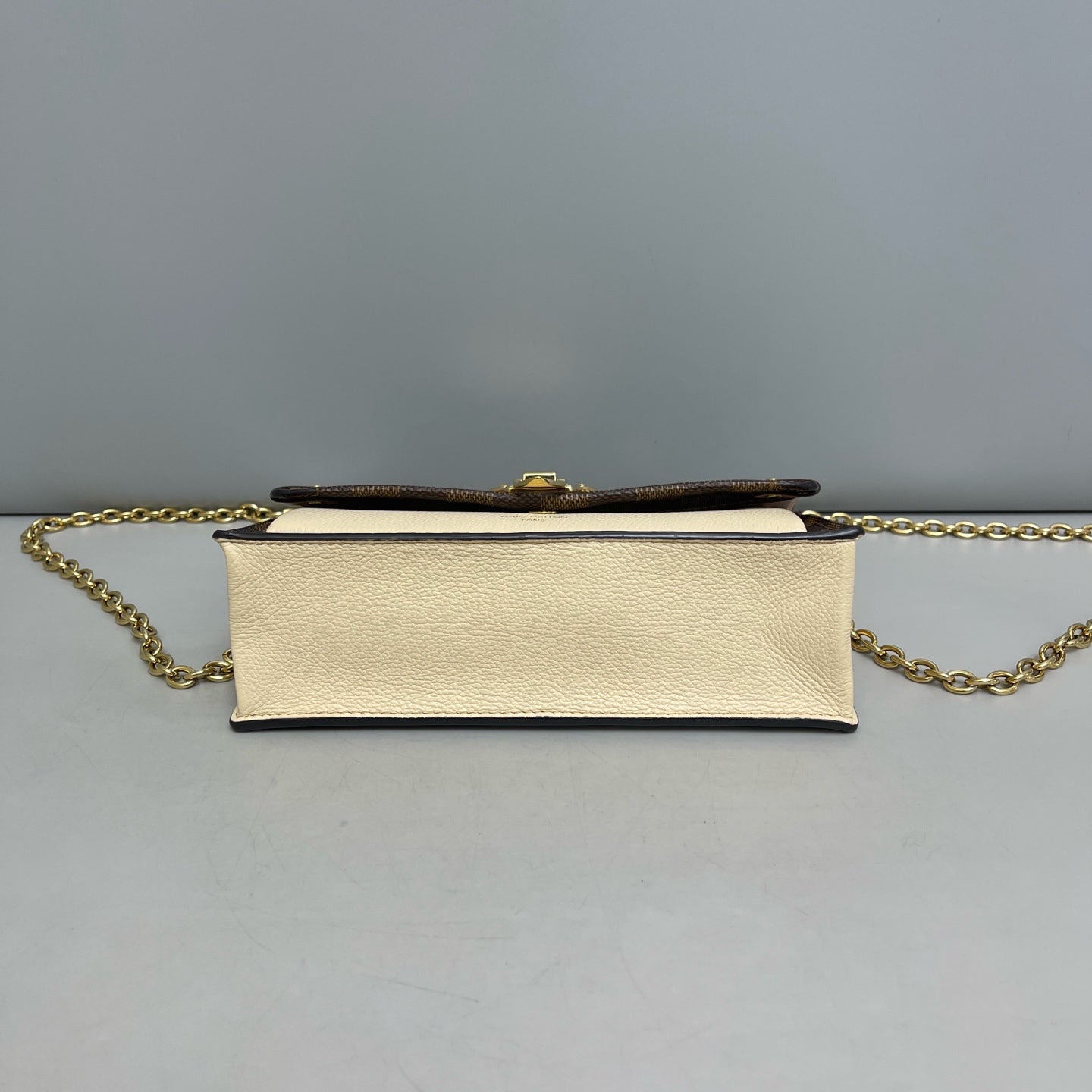 Louis Vuitton - Vavin WOC - Leather - Beige - (mini)
