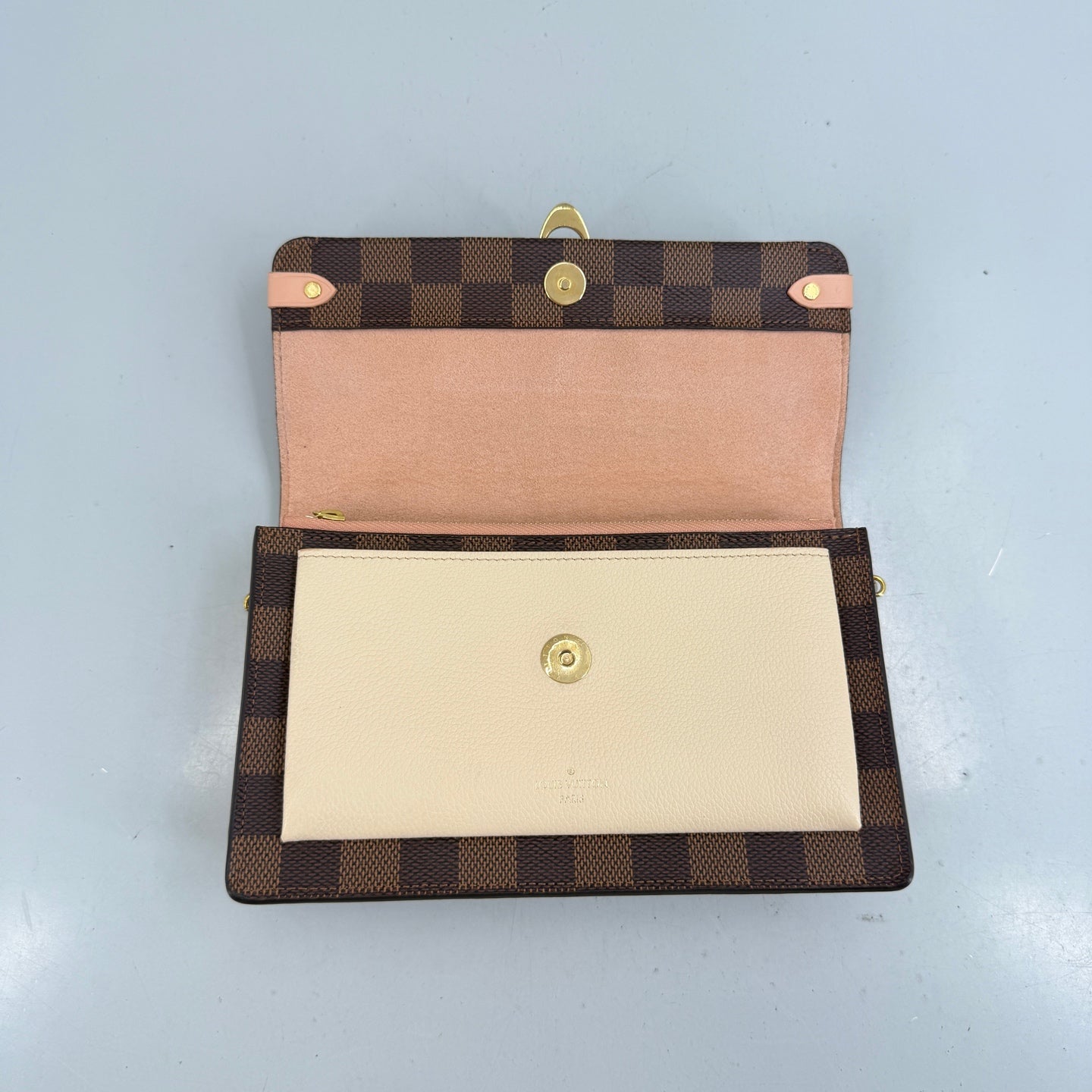 Louis Vuitton - Vavin WOC - Leather - Beige - (mini)