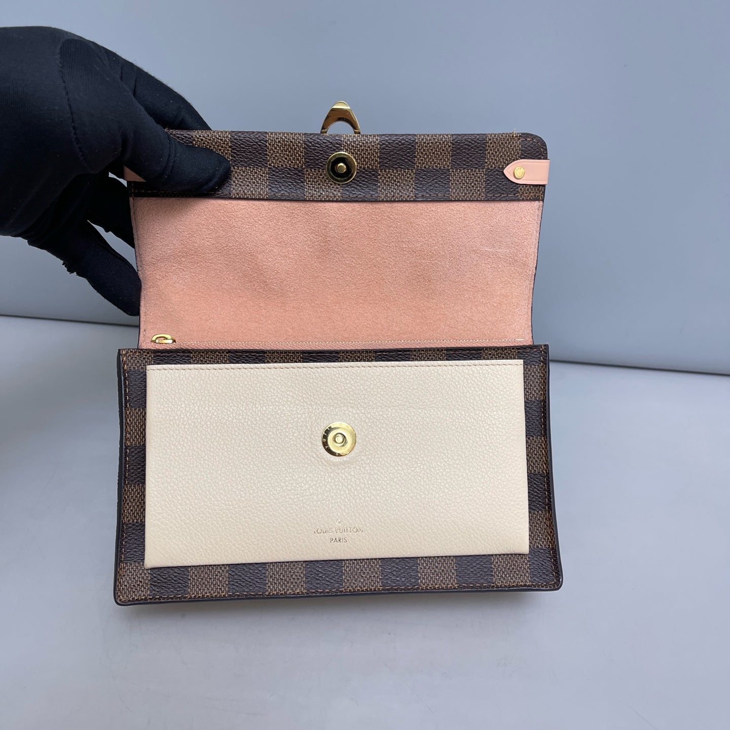 Louis Vuitton - Vavin WOC - Leather - Beige - (mini)