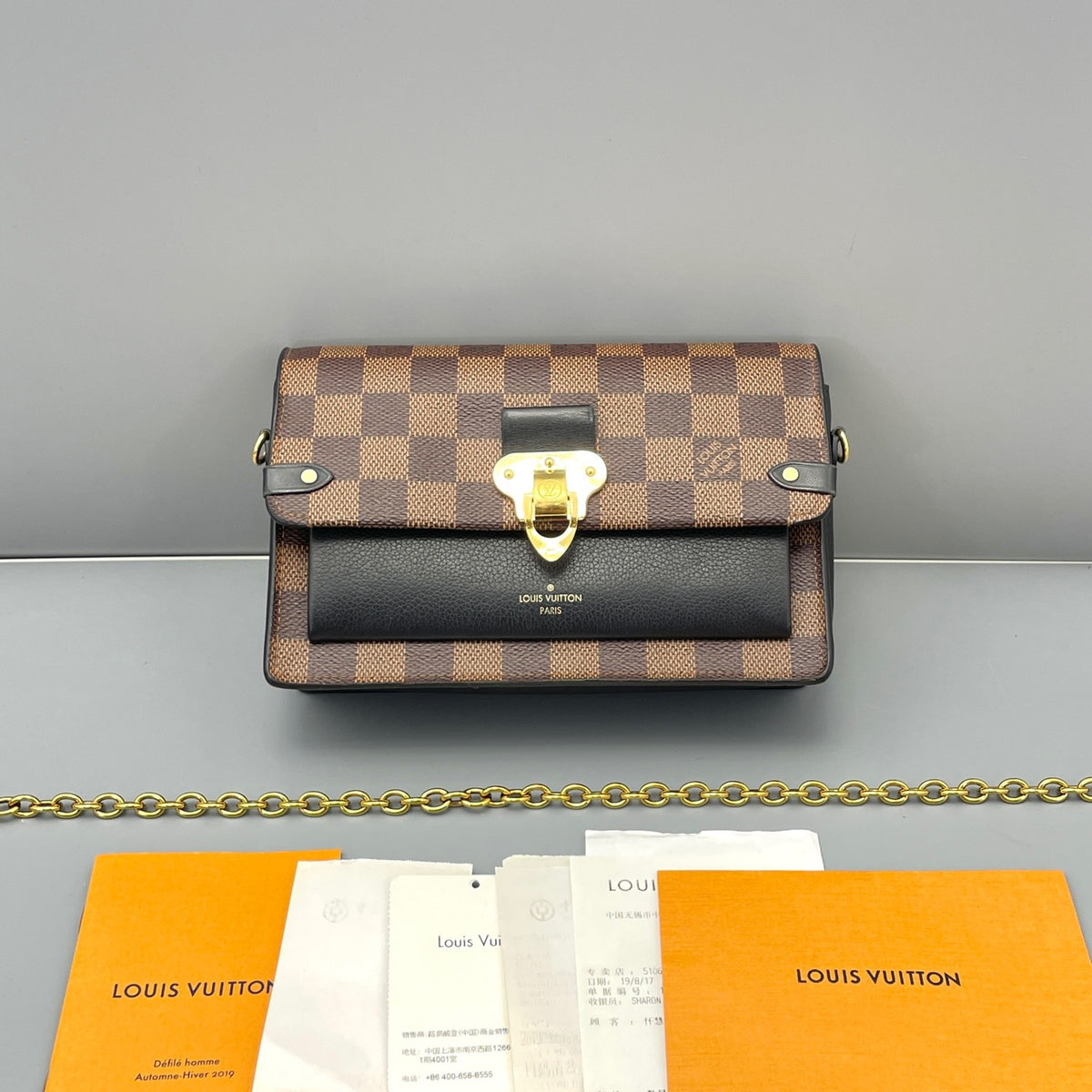 Louis Vuitton - Vavin WOC - Leather - Brown - (mini)