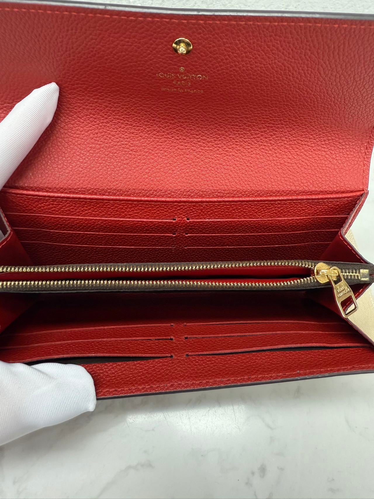 Louis Vuitton - Venus - Monogram canvas and grained leather - Red and Brown - (Medium)