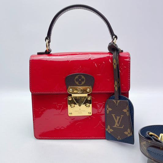 Louis Vuitton - Vernis Alma - Patent leather - Red - (mini)