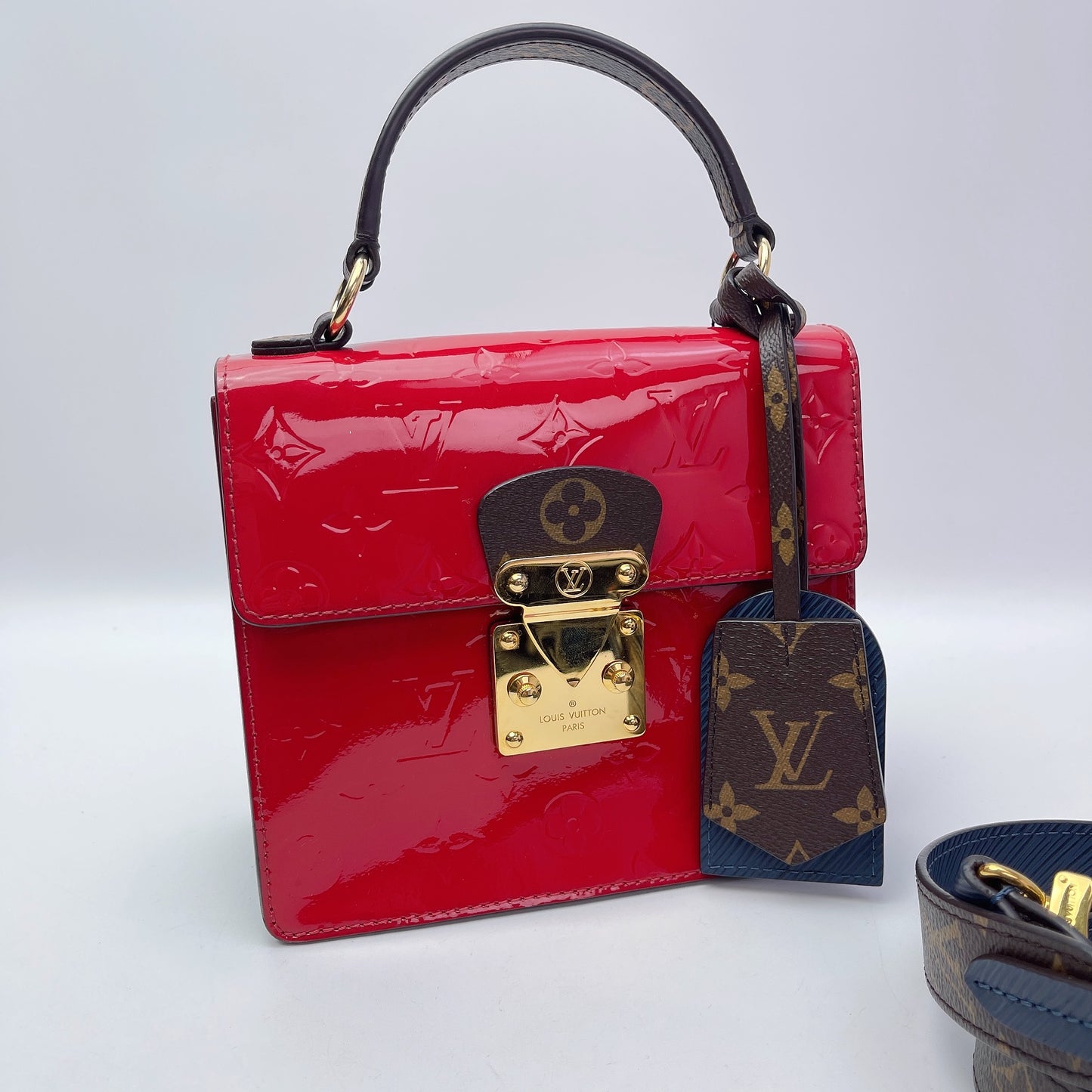 Louis Vuitton - Vernis Alma - Patent leather - Red - (mini)