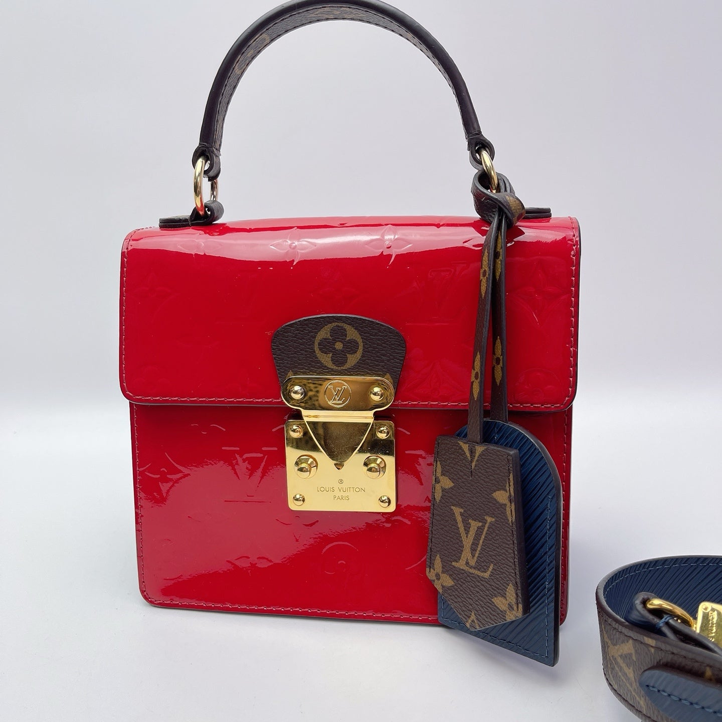 Louis Vuitton - Vernis Alma - Patent leather - Red - (mini)