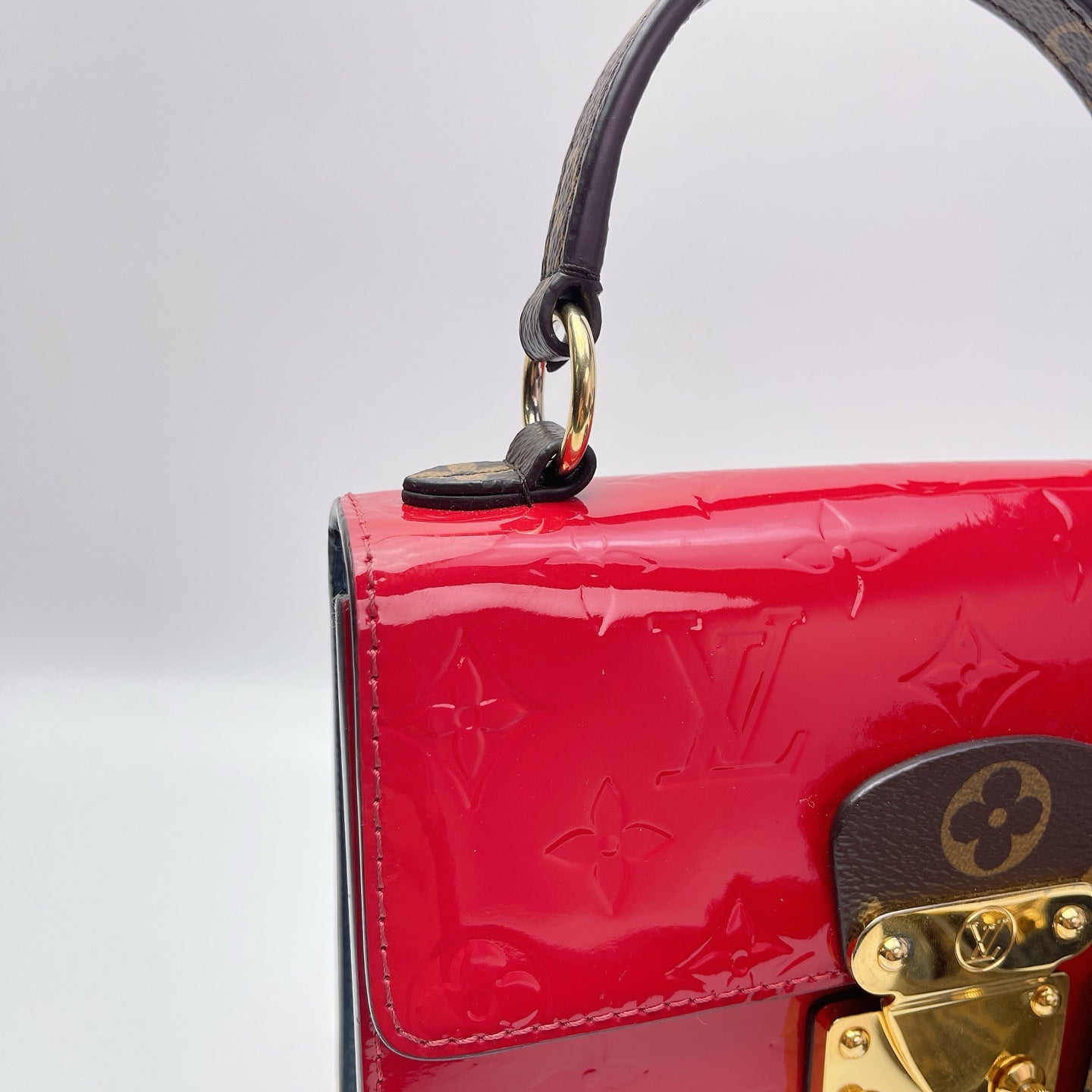 Louis Vuitton - Vernis Alma - Patent leather - Red - (mini)