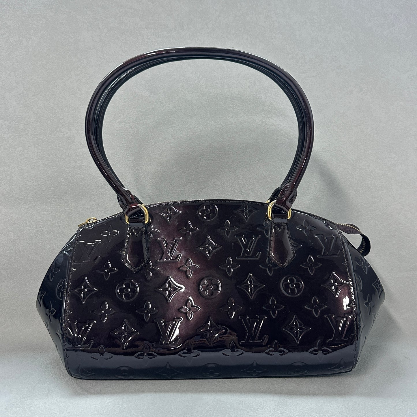 Louis Vuitton - Vernis Sherwood PM - Patent leather - Burgundy - (small)
