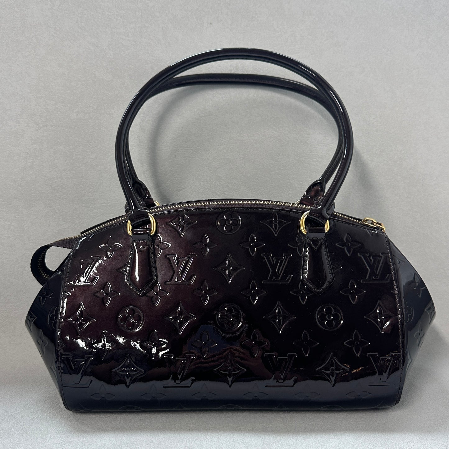 Louis Vuitton - Vernis Sherwood PM - Patent leather - Burgundy - (small)