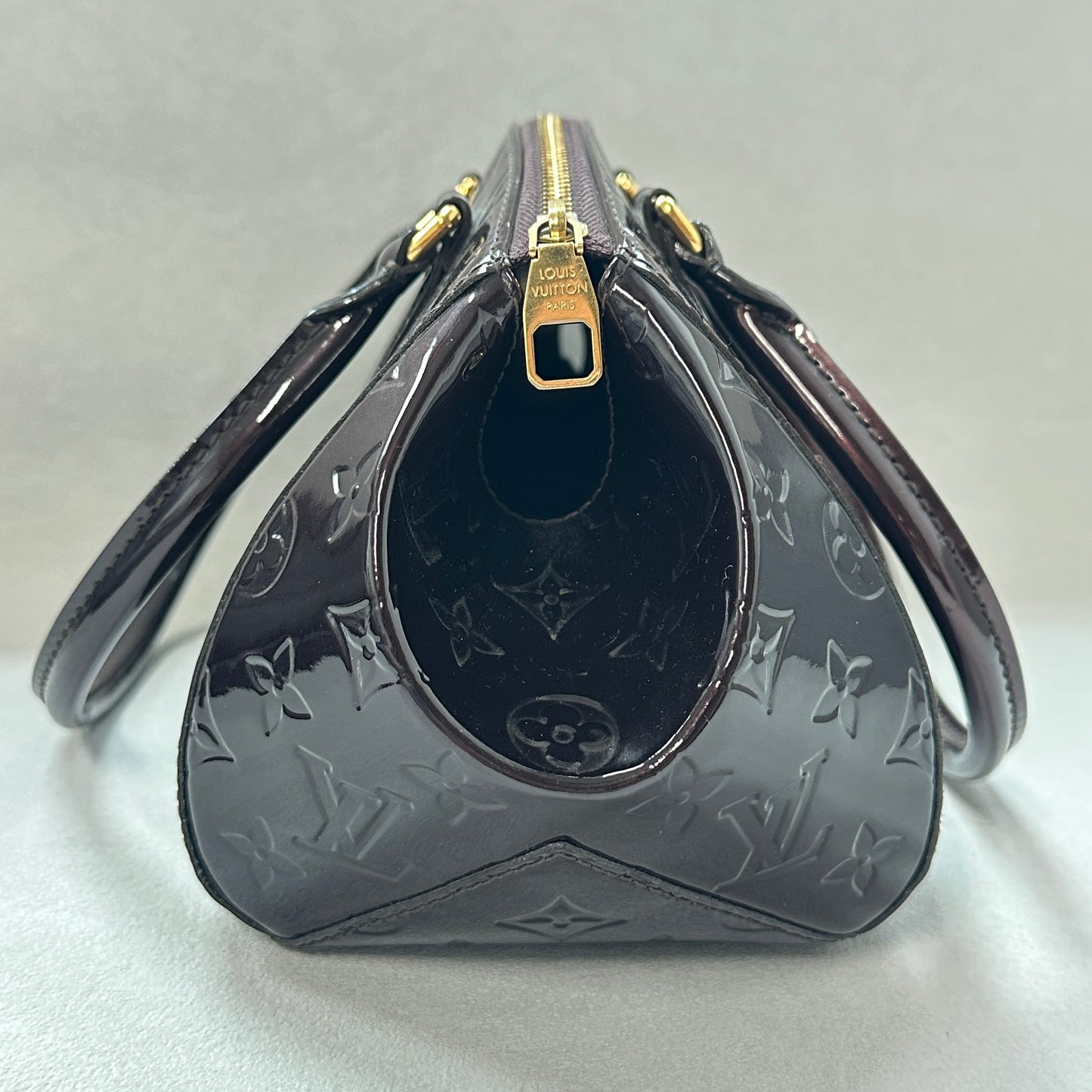Louis Vuitton - Vernis Sherwood PM - Patent leather - Burgundy - (small)