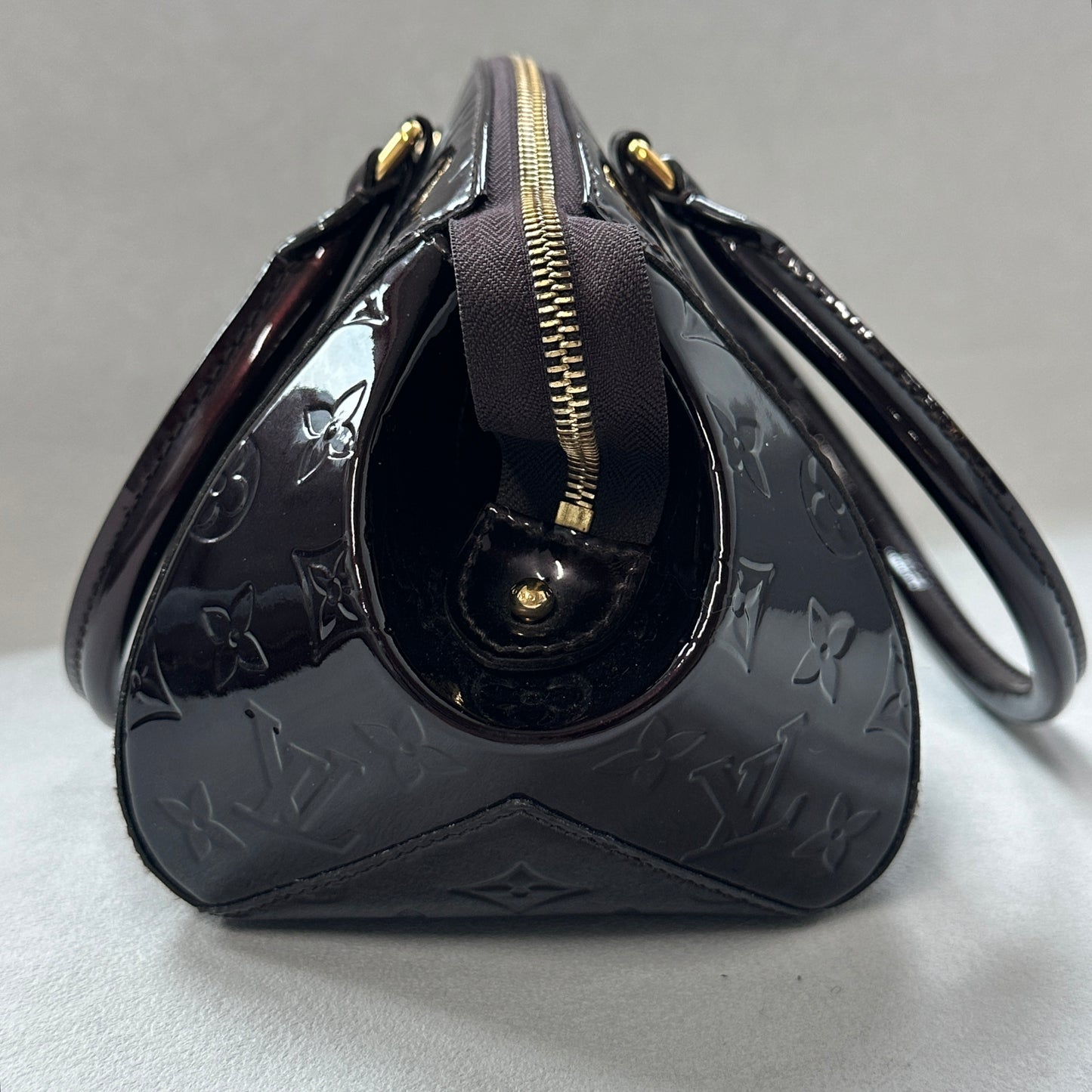 Louis Vuitton - Vernis Sherwood PM - Patent leather - Burgundy - (small)