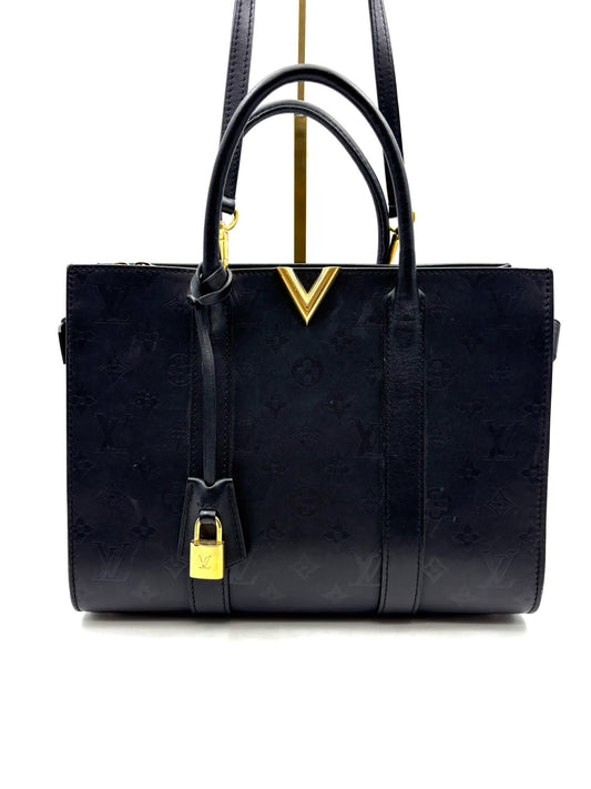 Louis Vuitton - Very Tote - Leather - Black - (medium)