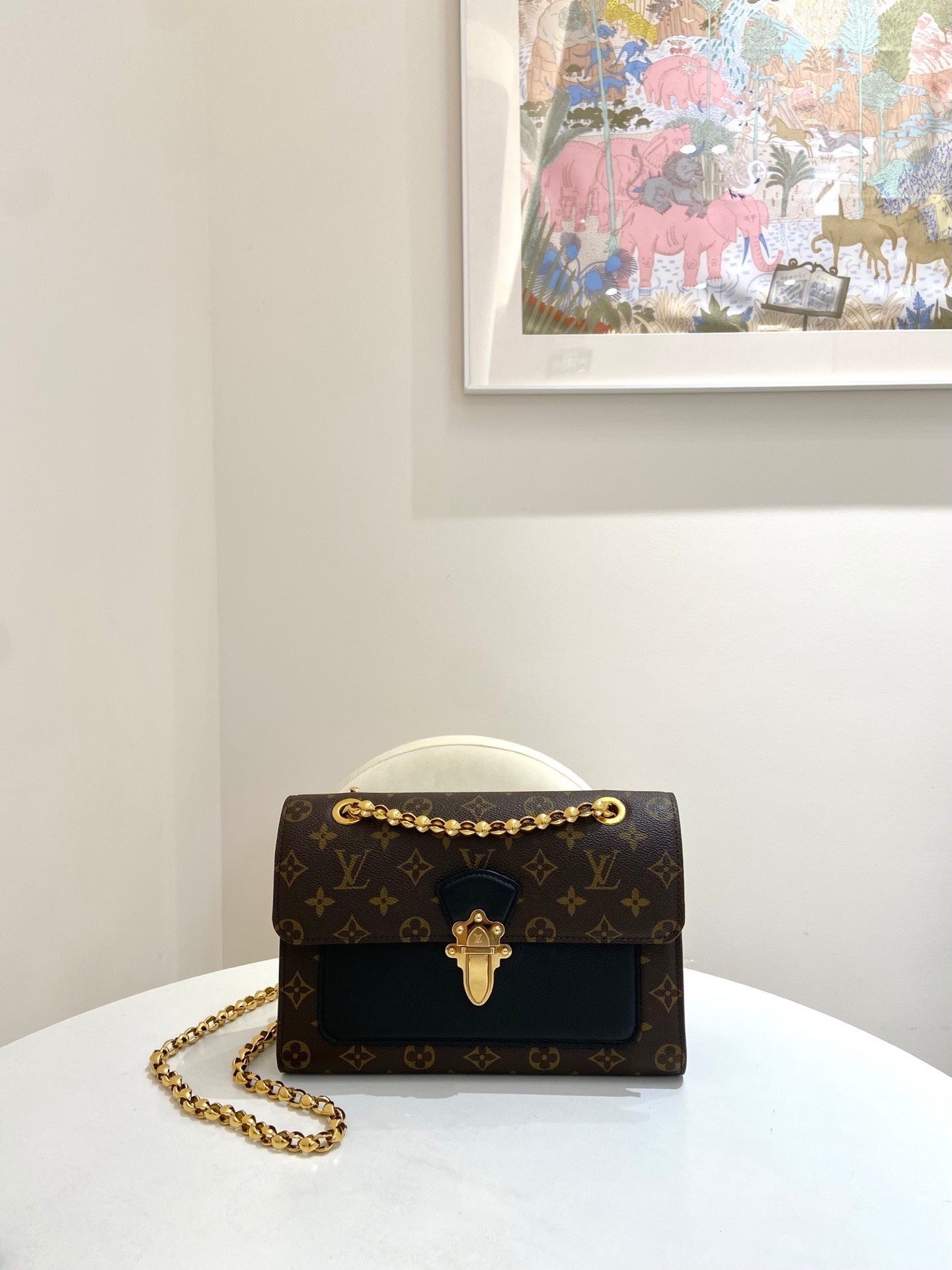 Louis Vuitton - Victoire - Leather - Brown - (mini)