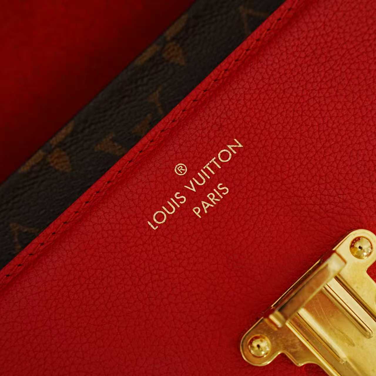 Louis Vuitton - Victoire - Leather - Red - (mini)