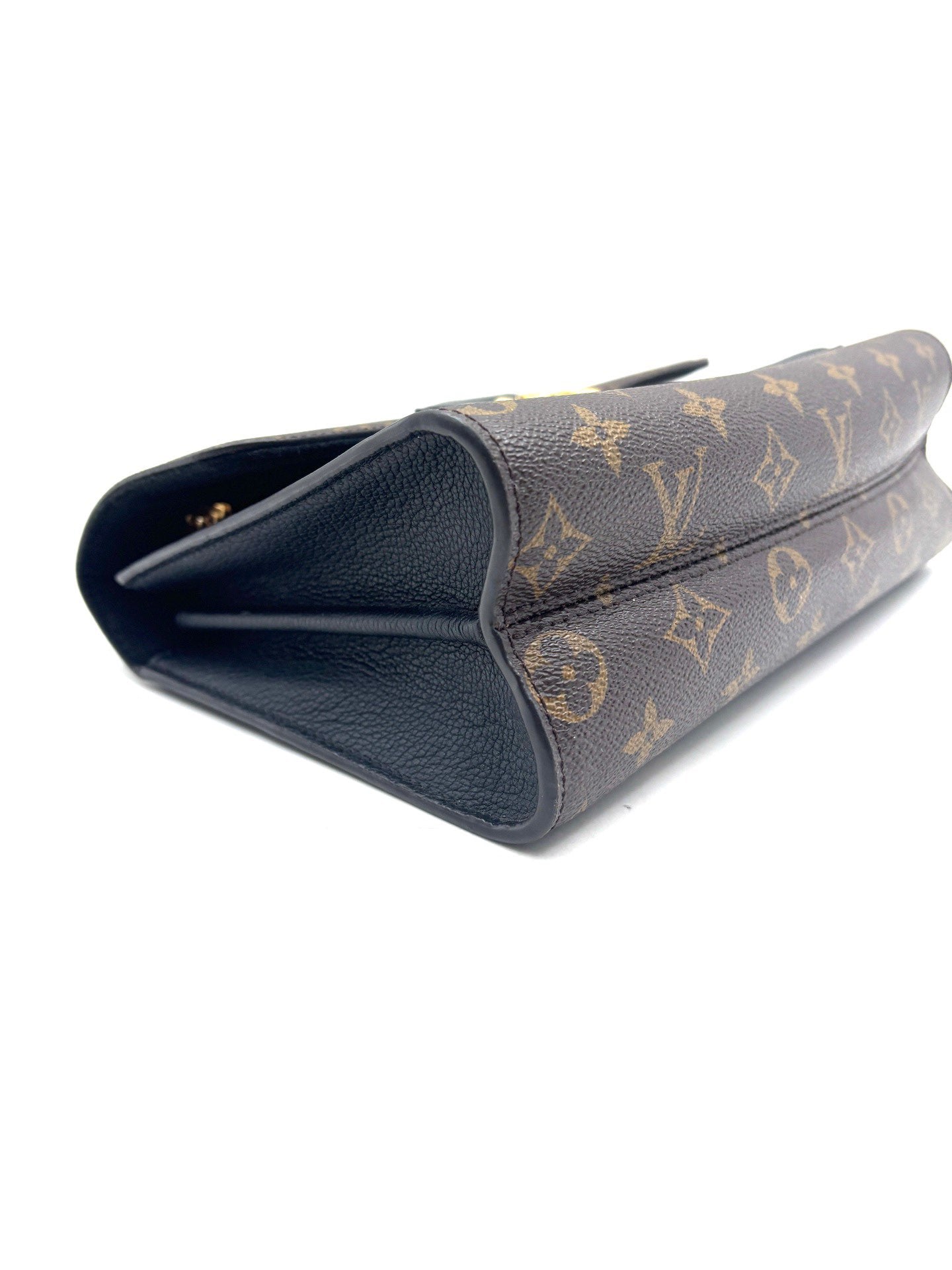 Louis Vuitton - Victoire - Monogram coated canvas and grain leather - Brown and Black - (medium)