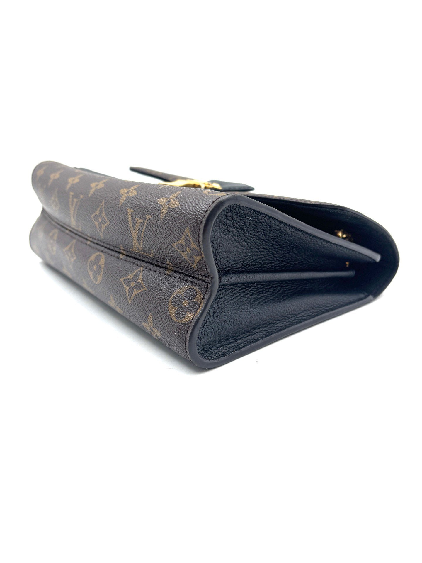 Louis Vuitton - Victoire - Monogram coated canvas and grain leather - Brown and Black - (medium)