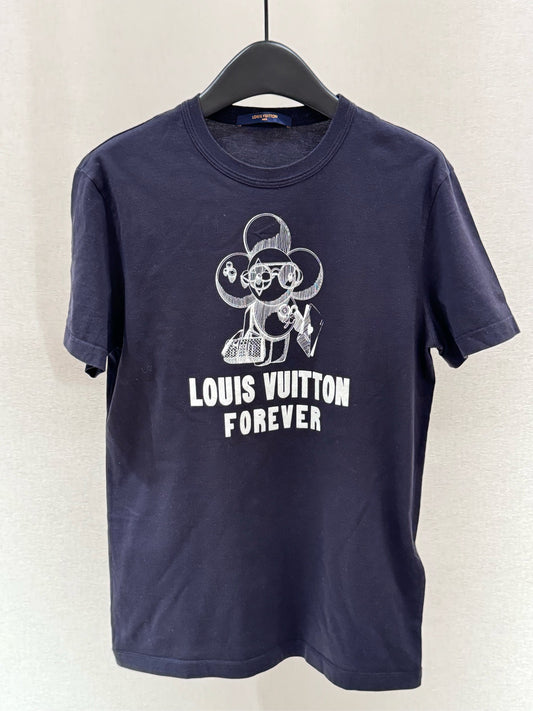 Louis Vuitton - Vivienne Print Short Sleeve - Cotton - Blue - (S)