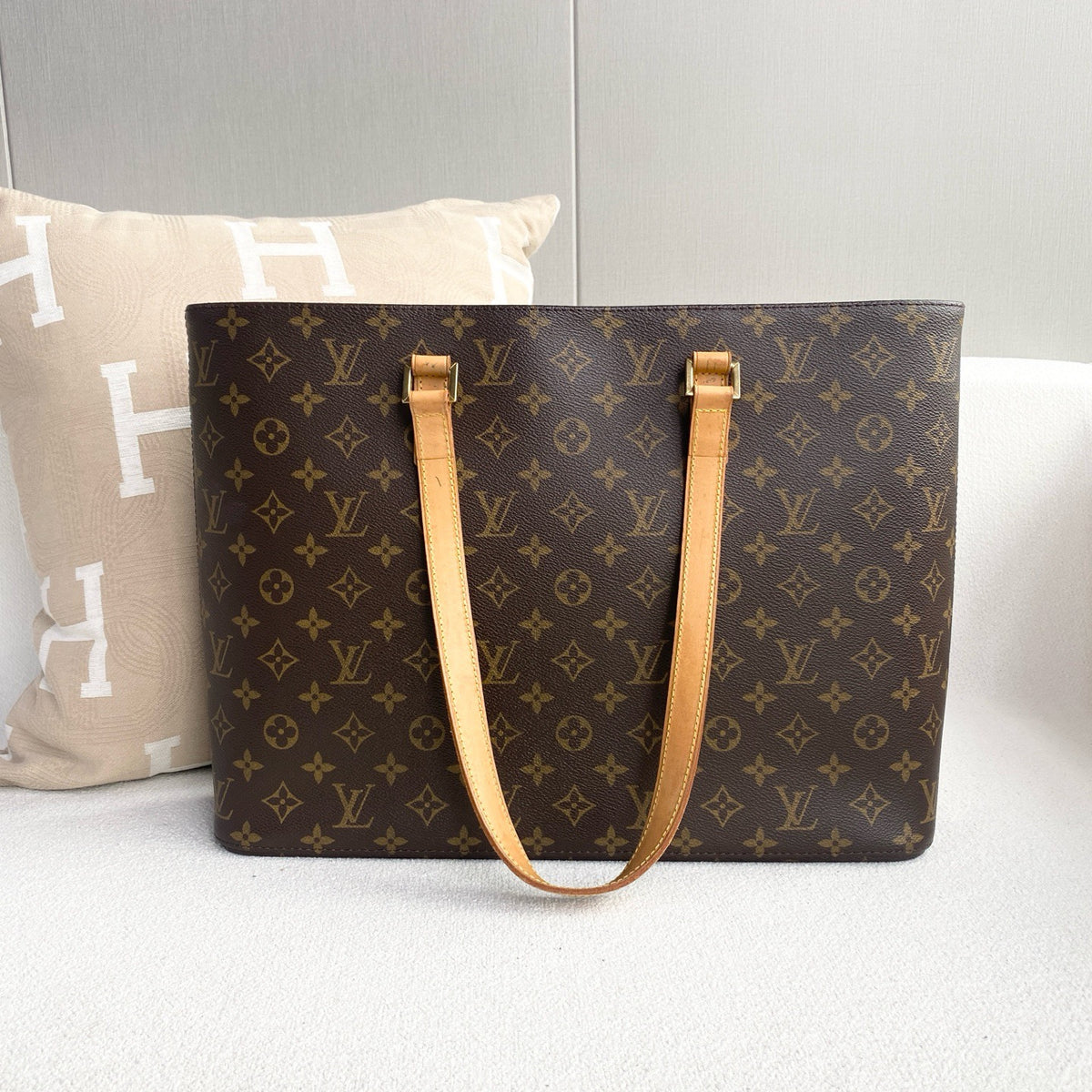 Louis Vuitton - Vivienne Tote - Leather - Brown - (large)