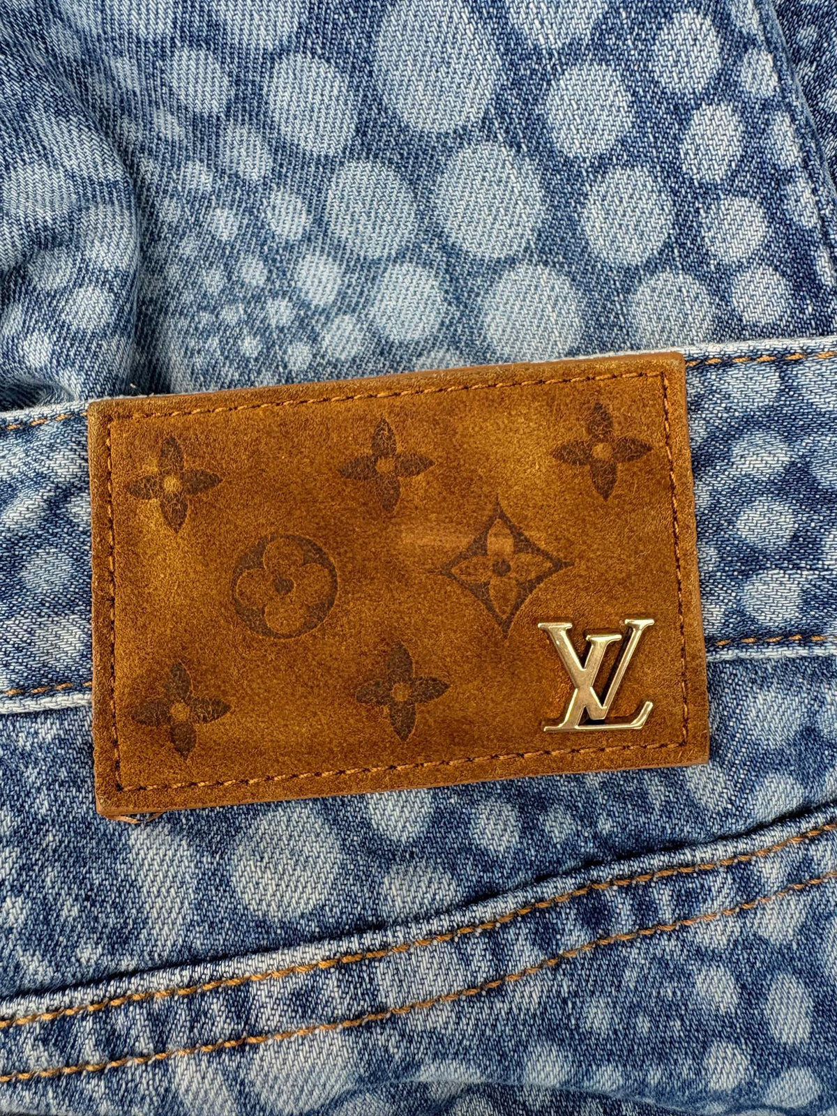 Louis Vuitton - Yayoi Kusama Collaboration - Denim - Jeans - Blue - (38)