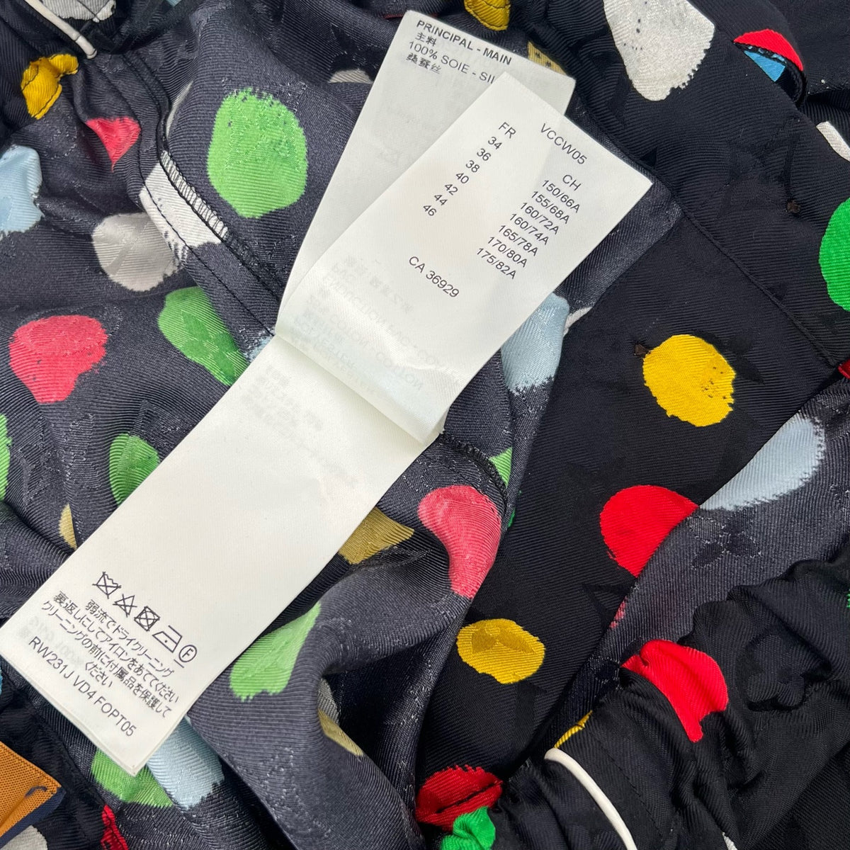 Louis Vuitton - Yayoi Kusama Collaboration - Silk - Multicolour - (36)