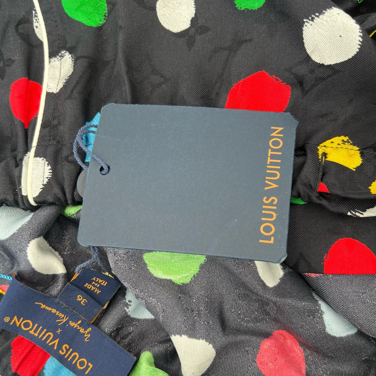 Louis Vuitton - Yayoi Kusama Collaboration - Silk - Multicolour - (36)