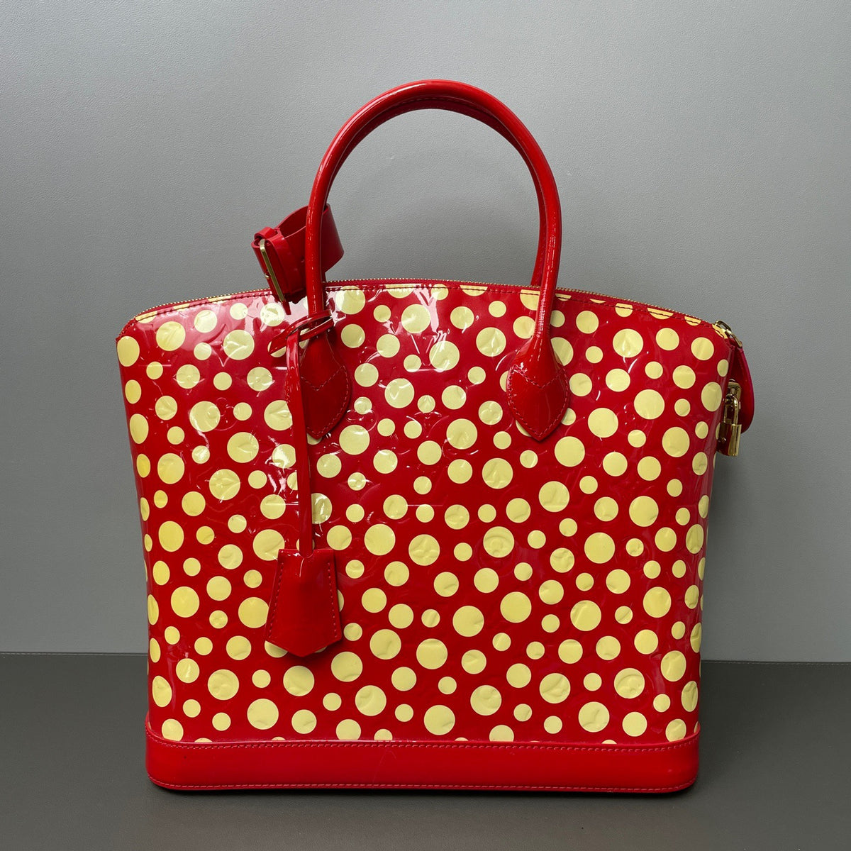 Louis Vuitton - Yayoi Kusama - Patent leather - Red - (Medium)