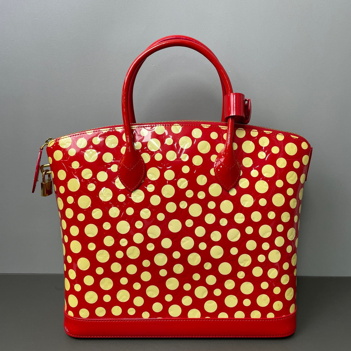 Louis Vuitton - Yayoi Kusama - Patent leather - Red - (Medium)