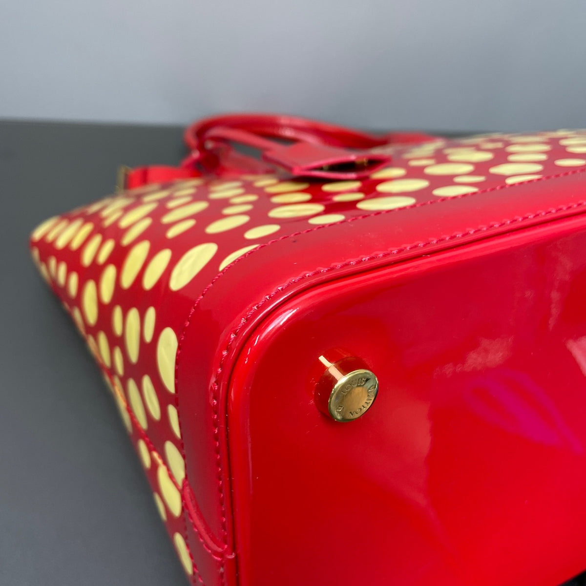 Louis Vuitton - Yayoi Kusama - Patent leather - Red - (Medium)