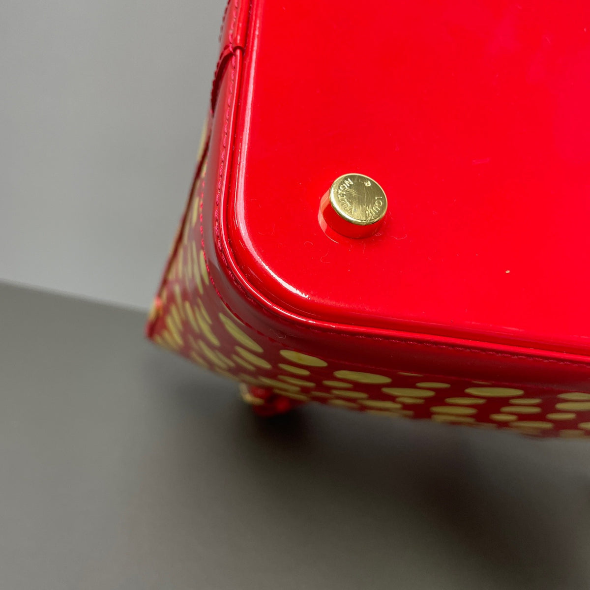 Louis Vuitton - Yayoi Kusama - Patent leather - Red - (Medium)