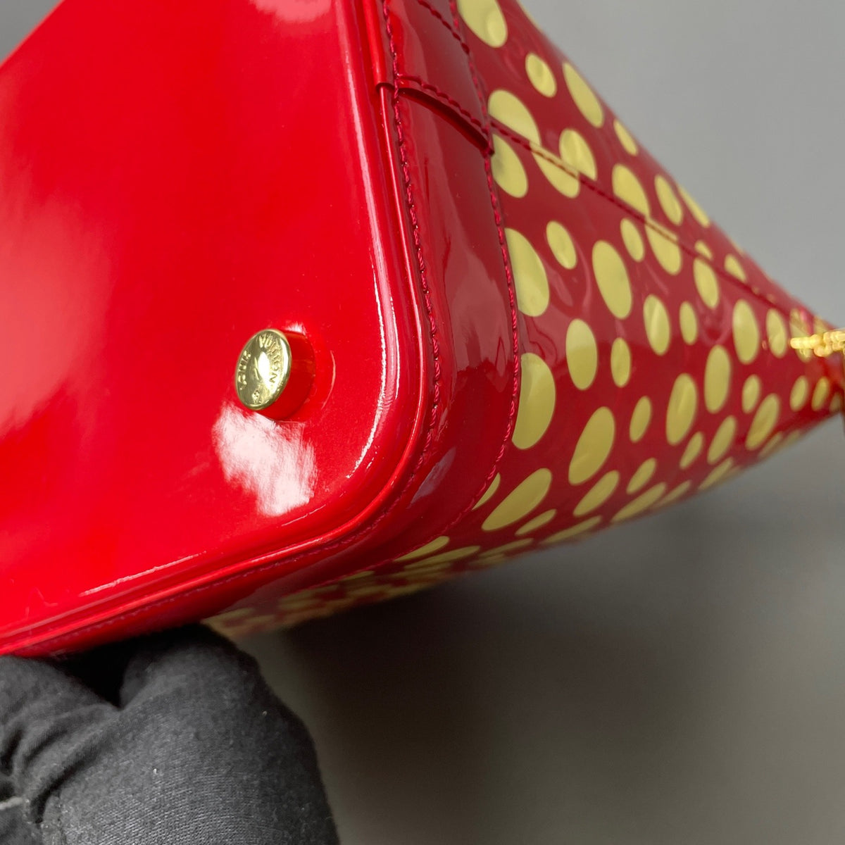 Louis Vuitton - Yayoi Kusama - Patent leather - Red - (Medium)