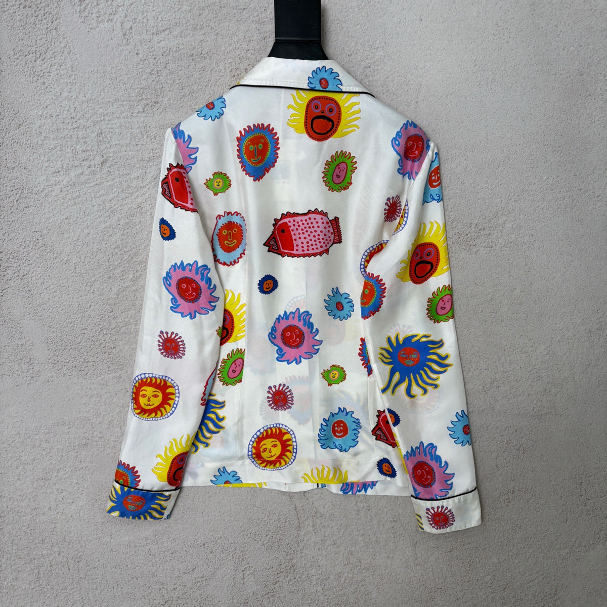 Louis Vuitton - Yayoi Kusama - Silk - White - (38)